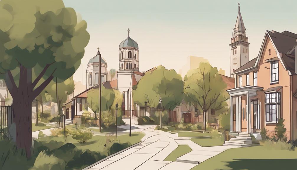 religious facilities in neighborhoods